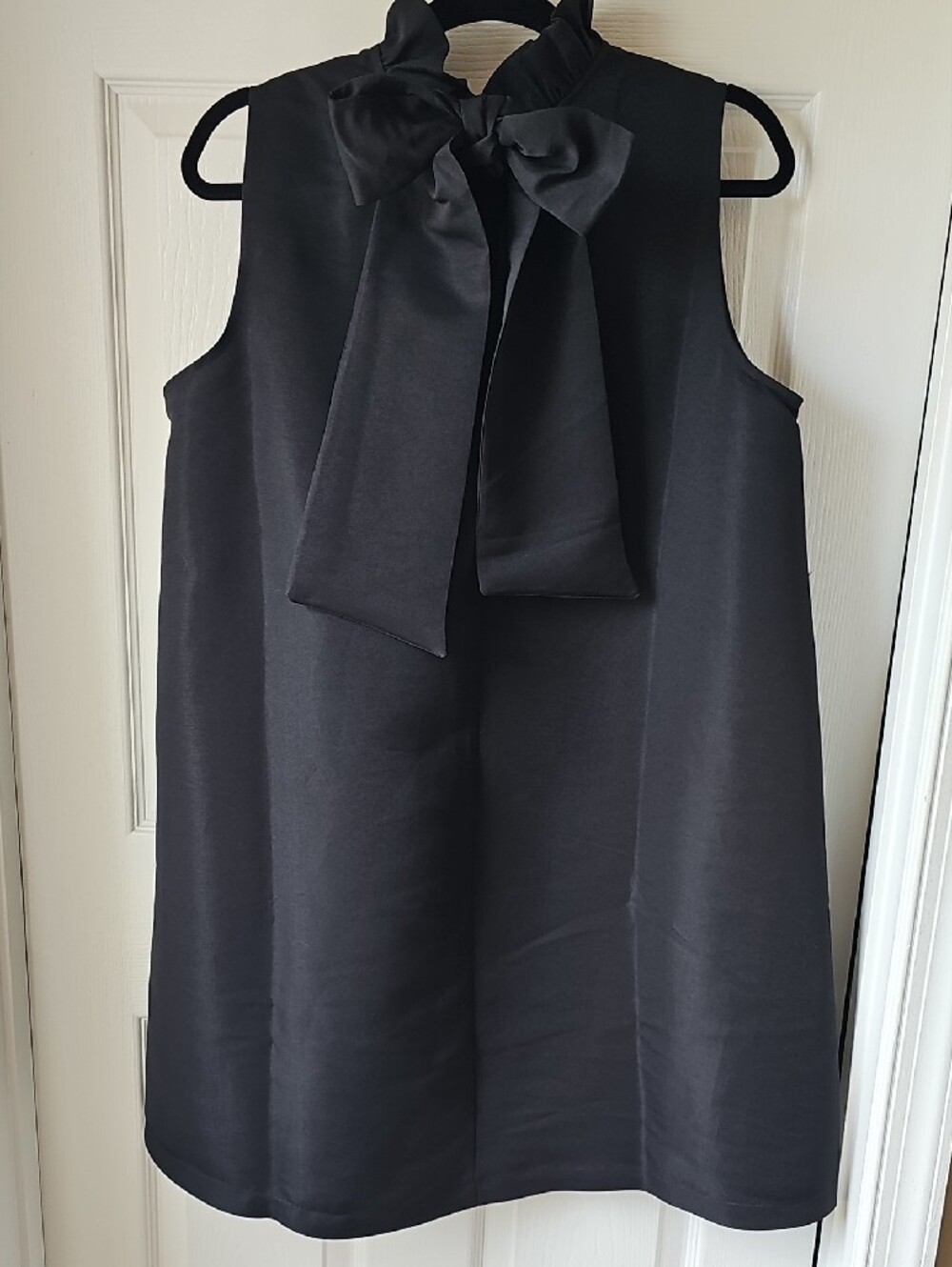 Torrid Deep Black Ruffle Neck Dress - Picture 3 of 3